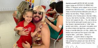 Pai viúvo se veste de “mãe” para comparecer à festa de Dia das Mães da filha