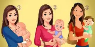 TESTE DE PERCEPÇÃO: Qual mulher está carregando o filho de outra pessoa?