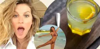 ‘Água miraculosa’ da Gisele Bündchen: saiba os benefícios da receita que a modelo recomenda todas as manhãs