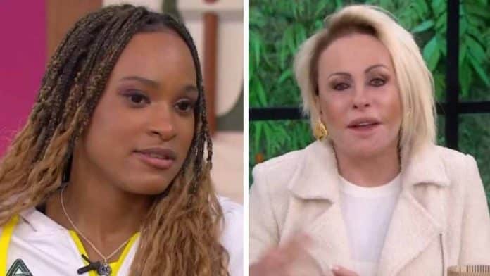 Rebeca Andrade leva Ana Maria às lágrimas no Mais Você