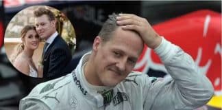 Michael Schumacher é visto em público pela primeira vez em 11 anos no casamento da filha Gina