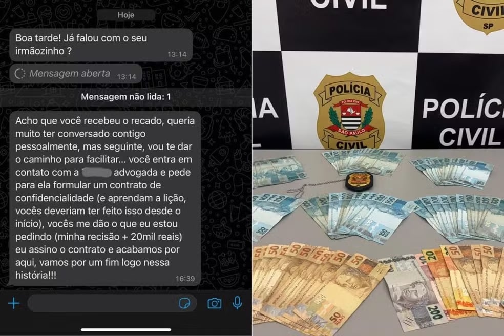 revistapazes.com - Após ser demitido, jovem tenta extorquir R$ 20 mil de ex-patrão com quem teve caso amoroso - prints entregues à polícia são chocantes