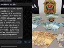 Após ser demitido, jovem tenta extorquir R$ 20 mil de ex-patrão com quem teve caso amoroso - prints entregues à polícia são chocantes